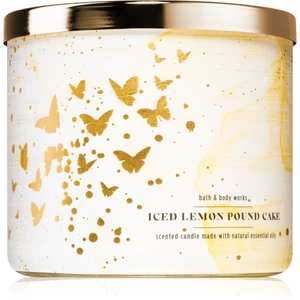 Bath & Body Works Iced Lemon Pound Cake vonná sviečka I. 411 g