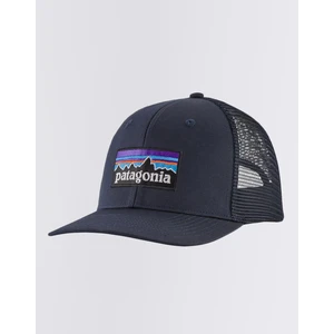 Patagonia P-6 Logo Trucker Hat Navy Blue