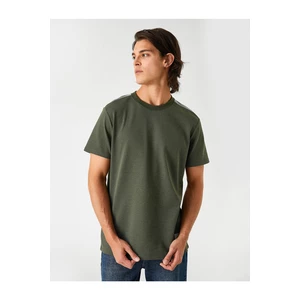 Koton Knitted T-Shirt with Shoulder Detail