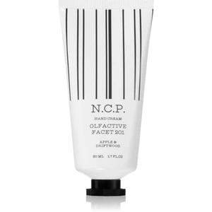 N.C.P. Olfactives 201 Apple & Driftwood krém na ruky unisex 50 ml