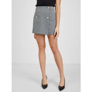 White and Black Checkered Skirt ORSAY - Ladies