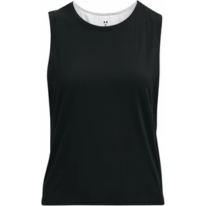 Under Armour UA HydraFuse 2-in-1 Tank Black/White/Black XS