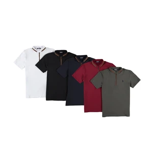 Men's polo t-shirt dewberry Burgundy