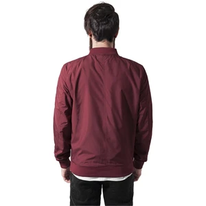 Light Bomber Jacket burgundy