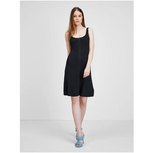 Black Women's Ribbed Dress Guess Lucille - Women