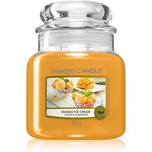 Yankee Candle Mango Ice Cream vonná sviečka 411 g