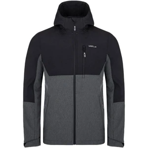 Men's softshell jacket LOAP LUSTAV Grey/Black