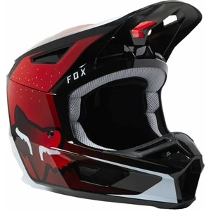 FOX V1 Leed Helmet Dot/Ece Fluo Red S Kask