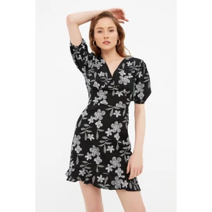 Trendyol Black V-Neck Dress