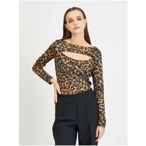 Női top Guess Leopard