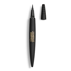 Makeup Revolution X Game Of Thrones tekuté očné linky v pere odtieň Raven Black 0,8 g