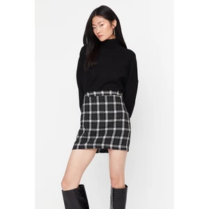 Trendyol Black Mini Skirt