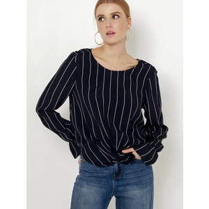 Black Striped Blouse CAMAIEU - Women