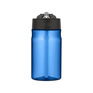 Thermos Dětská hydratační láhev s brčkem - modrá 350 ml