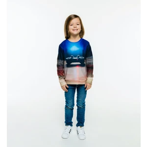 Mr. GUGU & Miss GO Unisex's Sweater KS-PC532 Navy Blue