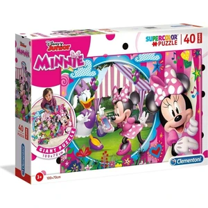 Clementoni Minnie Puzzle Supercolor Floor 40 dílků