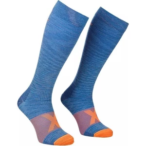 Ortovox Tour Compression Long M Safety Blue 39-41 Sosete