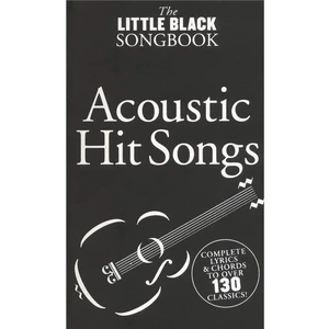 The Little Black Songbook Acoustic Hits Music Book
