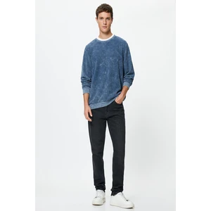 Koton Men's Blue Sweatshirt