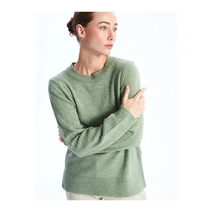 LC Waikiki Crew Neck Plain Long Sleeve Women's Knitwear Sweater