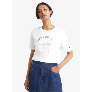 White Women's T-Shirt Tommy Hilfiger - Women