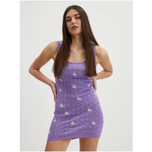 Purple Sheath Dress Noisy May Lil - Women