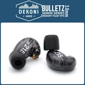 Dekoni Audio ETZ-GEMINI-PL Oreillettes pour casque Casque standard 3 mm Noir