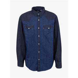 Levi's Dark Blue Mens Denim Shirt Levi's® Barstow Western Standard - Men