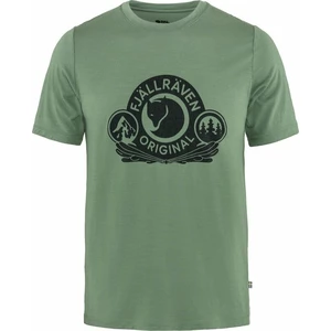 Fjällräven Abisko Wool Classic SS M Patina Green L Outdoor T-Shirt