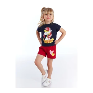 Denokids Bubble Star Girls Shorts Set