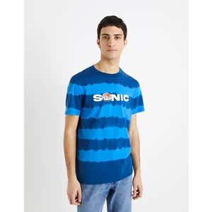 Celio Pruhované tričko Sonic - Pánské