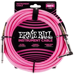 Ernie Ball P06083-EB Rózsaszín 5,5 m Egyenes - Pipa