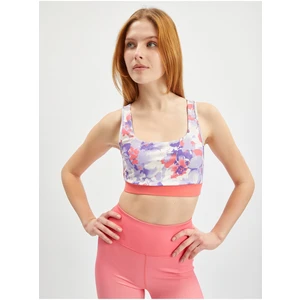 Orsay Light Purple Women Floral Sports Bra - Women