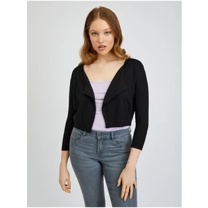 Orsay Black Ladies Cropped Cardigan - Women