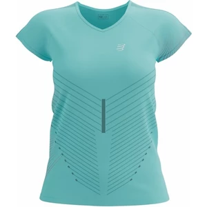 Compressport Performance SS Tshirt W Aqua/Hot Pink M XS