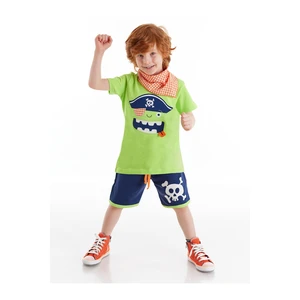 Denokids 3D Pirate Green 3-Set Of 3