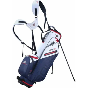 Big Max Aqua Seven G White/Navy/Red Borsa da golf Stand Bag