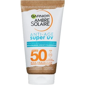 Garnier Ambre Solaire Super UV ochranný krém na obličej proti vráskám SPF 50 50 ml