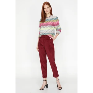 Koton Pants - Burgundy - Mom