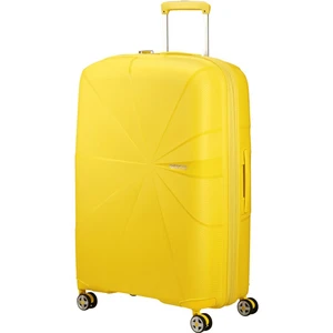 American Tourister Skořepinový cestovní kufr StarVibe L EXP 100/106 l - žlutá