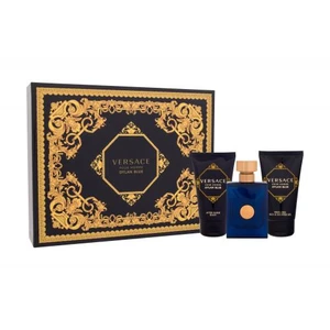 Versace Pour Homme Dylan Blue darčeková kazeta toaletná voda 50 ml + sprchovací gél 50 ml + balzam po holení 50 ml pre mužov