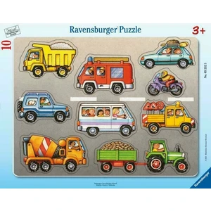 Ravensburger Puzzle Veicoli 10 parti