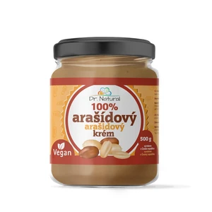 Dr.Natural Arašidový krém jemný 500g 100%