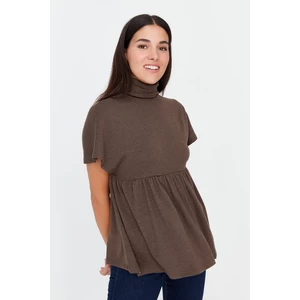 Trendyol Blouse - Brown - Relaxed fit