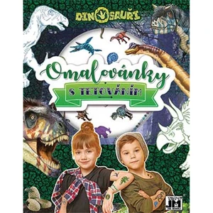 Jiri Models Omaľovánky s tetovaním Dinosaury