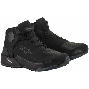 Alpinestars CR-X Drystar Riding Shoes Black/Black 43,5 Motorradstiefel