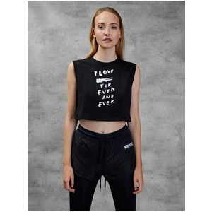 Black Women's Cropped T-Shirt Diesel - Women