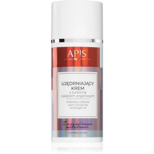 Apis Natural Cosmetics Cranberry Vitality ľahký spevňujúci krém na tvár, krk a dekolt 100 ml