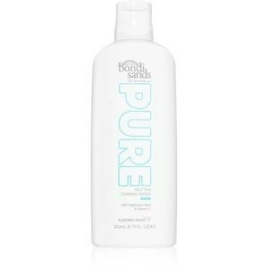 Bondi Sands Pure Self Tan Foaming Water Dark samoopaľovacia pena s hydratačným účinkom 200 ml