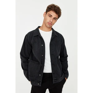 Trendyol Jacket - Black - Regular fit